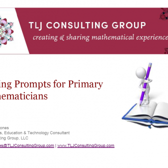 Writing Prompts for Primary Mathematicians
